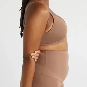 Joyspun Women Brown Cocoa Medium Support High‎ Waisted Shaping Boyshorts Size M thumbnail 4