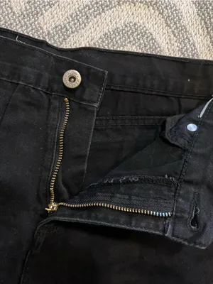 Faded Glory Black Bootcut Jeans 26 Short thumbnail 5