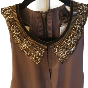 NWT H&M Sleeveless silver‎ dress thumbnail 5