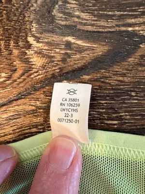 Lululemon Sculpt Tank Top 6‎ Electric Lemon Neon Yellow Sweat Wicking Running thumbnail 6