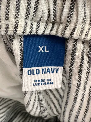 Old Navy Striped Women’s Linen Shorts Size XL thumbnail 6