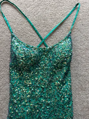 Prom Dress Green Size 0 thumbnail 2