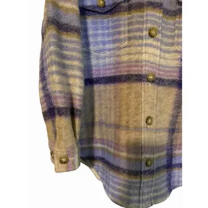 Wilfred Free Aritzia The Ganna Shirt Jacket‎ Elaine Violet Purple Women's Size M thumbnail 7
