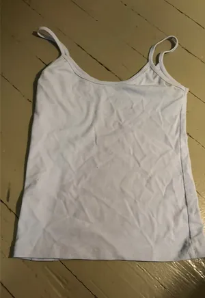 Basic blue tank top thumbnail 1