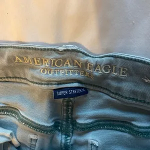American Eagle Outfitters Sage Green Skinny Jeans thumbnail 3