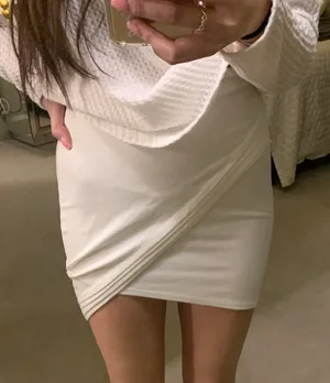 white skirt thumbnail 1