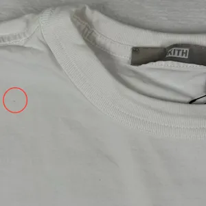 Kith Womens Embroidered Logo Cotton Crew‎ Neck T-Shirt White KHW3265 Size S thumbnail 4