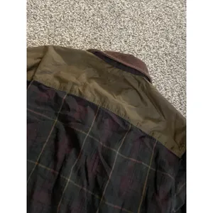 AllSaints Moorland Green and Brown Long Sleeve Flannel Plaid Shirt s thumbnail 12