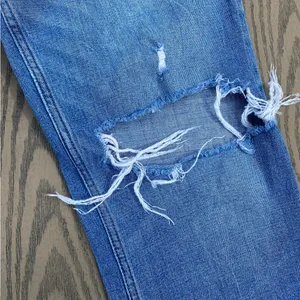 Abercrombie & Fitch the ankle straight ultra high rise size 8 short medium wash thumbnail 2