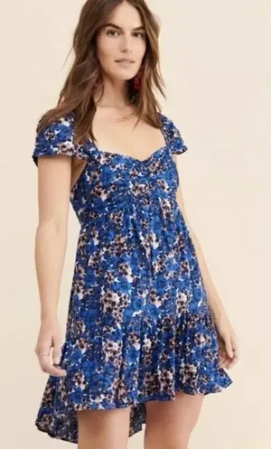✨Free People Pattern Play Floral Mini Dress - Babydoll✨ thumbnail 1