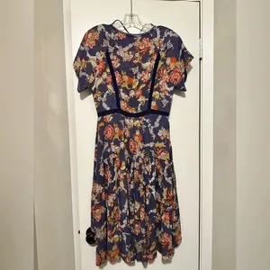 NWT Miss Me blue floral dress Size S thumbnail 3