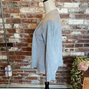 Verve Ami Women's Gray Open-Front Cardigan Size M thumbnail 3