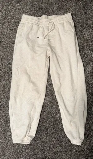 Beige aerie sweat pants thumbnail 1