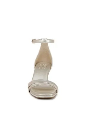 Naturalizer Khloe Champagne Metallic Size 5- New in Box thumbnail 3