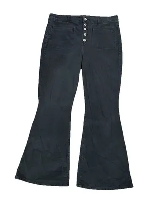 American Eagle Women’s‎ Corduroy Pants 16 Flare Button Fly thumbnail 1