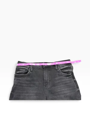 Kut from the Kloth Kelsey High Rise Fab Ab Ankle Flare Jeans Size 8 Black thumbnail 6
