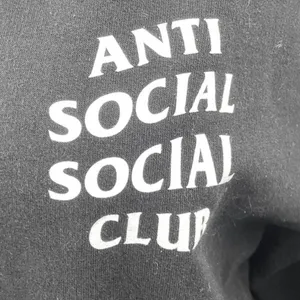Anti Social Social Club Kkoch Black Logo Floral Graphic Hoodie Sweatshirt Top M thumbnail 3
