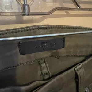 7‎ for all mankind green jeans 27 thumbnail 6