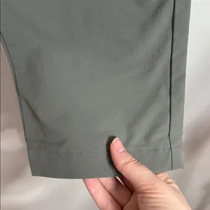 Figs FigsPro Skinny Zip Fly Elastic Waist Trouser Agave Green Scrub Work Pants S thumbnail 7