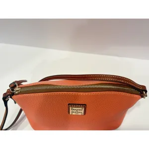 Dooney & Bourke Pebble Grain Suki Crossbody Orange thumbnail 3