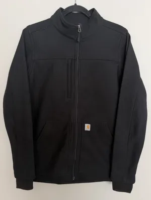 Carhartt Rugged Flex Bonded Fleece Modern Fit Black Women's Size Medium thumbnail 1