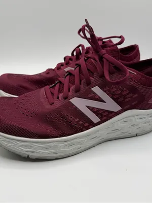 New Balance Fresh Foam Vongo v4 Womens 10 B Burgundy Stability Running Shoes thumbnail 3