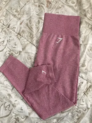 Gymshark Pink Vital Seamless Leggings thumbnail 1