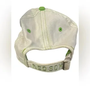 New Era white and lime green Red Sox hat NWOT thumbnail 4