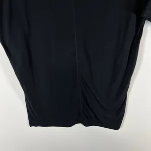 Nike Shirt Women's Small Black‎ Sheer Logo Round Neck Short Sleeve Dri Fit thumbnail 9