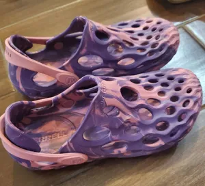 Merrell Hydro Moc Waters shoes , sandals size 7 women's pink and purple … thumbnail 1