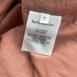 Reformation Dunes Smocked Long Sleeve Mini Dress Praline Pink Rose‎ thumbnail 2