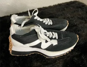 Steve Madden campo black white athletic tennis shoes 6 thumbnail 1