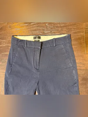 J.Crew 365 High-Rise Cameron Pants Size 6 Navy Blue Slim Ankle Trousers thumbnail 4