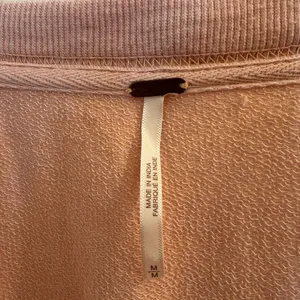 Free People Sweet Jane Pullover Peach Sweatshirt Top Medium thumbnail 5