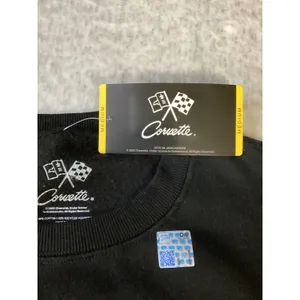 Chevrolet Corvette Sting Ray Graphic Sweatshirt Black Crewneck womens Medium NEW thumbnail 3