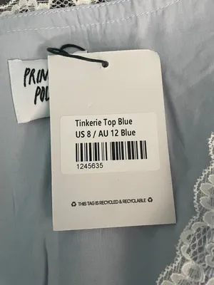 Princess Polly Tinkerie Top Blue thumbnail 3