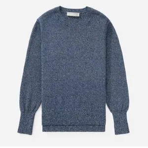NEW Everlane Soft Cotton Crew Sweater Blue Size XS thumbnail 1