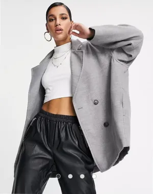 Free people Hannah Slouchy Blazer Size L thumbnail 1