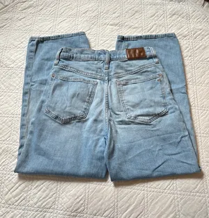 Madewell Denim Slim Wide Leg Crop Jeans thumbnail 7