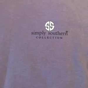 Simply Southern Delaware LS Crewneck Tee Plum M Graphics Long Sleeve Crewneck thumbnail 6