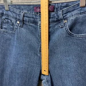 Gloria Vanderbilt Jeans Petite Dark Wash Denim Classic Fit‎ Size 6P thumbnail 7