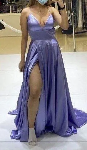 Sherri Hill Lavender Prom Dress thumbnail 1