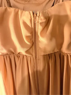 Birdy Grey Spaghetti Strap Maxi Dress in Rust Orange thumbnail 6