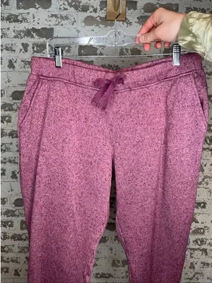 L. L. Bean | women purple jogger sweatpants thumbnail 1