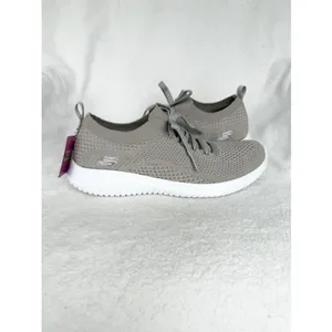 NWT Skechers Womens 8.5 Ultra Flex Statements 12841 Casual Shoes Sneakers Taupe thumbnail 9