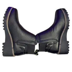 Rampage Sacha Black Ankle Wedge Boots Size 10 thumbnail 6