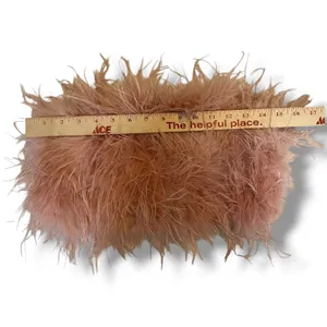 Club L London Pink Feather Trim Bandeau Top Strapless Size US‎ 4 thumbnail 3