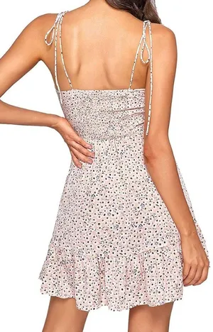 Floral Sundress Pink Size L thumbnail 2