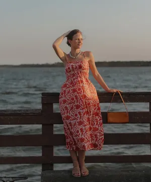 Darling James Dress Red thumbnail 3