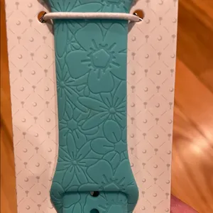 Palmetto Moon Floral Teal Watch Band thumbnail 2